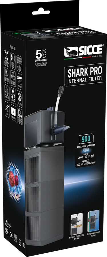 SHARK PRO 900 INTERNAL FILTER 800 l/h